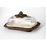 The GG Collection Butter Dish with Glass Dome